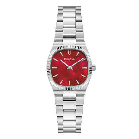 Orologio Super Seville Mini madreperla rossa 96L354 Donna Bulova - category_name - XDMG De Marchi Gianotti