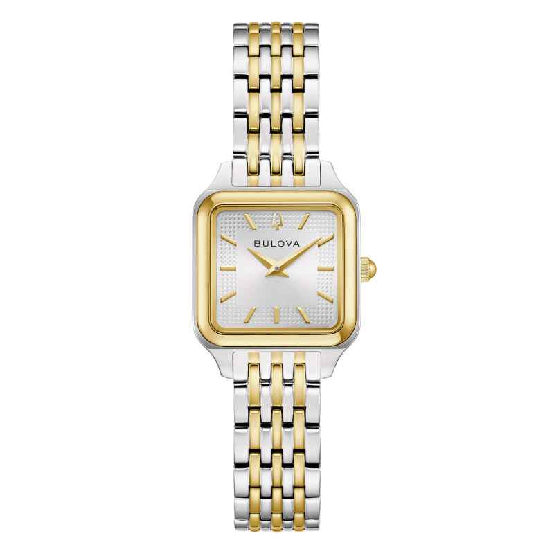 Orologio Sutton Square bicolore 98L330 Donna Bulova Orologio Sutton Square bicolore 98L330 Donna Bulova