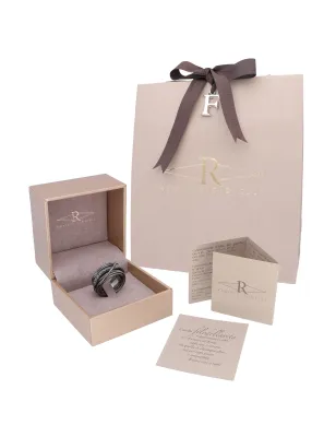 Anello Filodellavita Rock 13 fili argento brunito AN10N Rubinia - category_name - XDMG De Marchi Gianotti