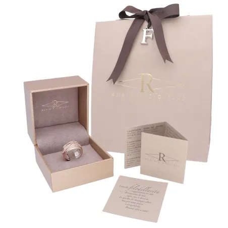 Anello Filodellavita cuore diamanti AN330A-RBT Donna Rubinia