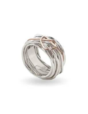 Anello Filodellavita cuore oro rosa AN326AR-1BT Donna Rubinia - category_name - XDMG De Marchi Gianotti