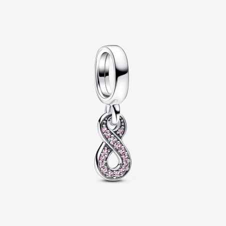 CHARM PENDENTE INFINITO ROSA DONNA PANDORA  792766C01 Pandora