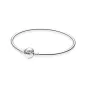 Bracciale Rigido Chiusura Fiocco Delicato cm.21