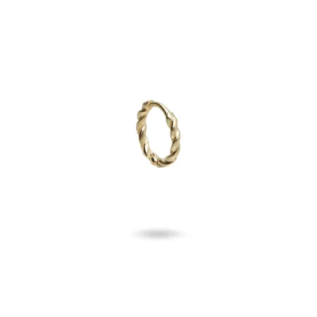 Orecchini Filodamore intrecciato piccolo OR356G Rubinia - category_name - XDMG De Marchi Gianotti