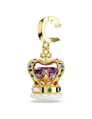 Charm Minions Crown, Multicolore, Finitura oro 18K Donna Swarovski - category_name - XDMG De Marchi Gianotti