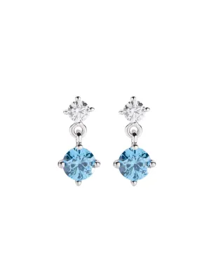 Orecchini Princess Tondi Acquamarina Donna Amen - category_name - XDMG De Marchi Gianotti