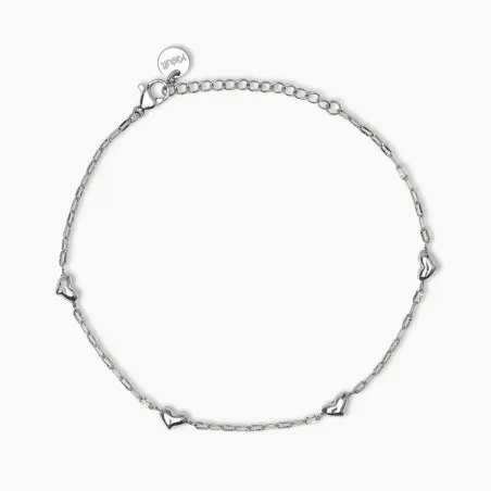 Cavigliera in Acciaio con Cuori Donna Kidult - category_name - XDMG De Marchi Gianotti