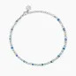 Cavigliera con Perle di Conchiglia e Pietre Azzurre Donna Kidult Cavigliera con Perle di Conchiglia e Pietre Azzurre Donna Kidult