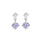 Orecchini Princess Tondi Lilla Donna Amen