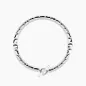 Bracciale in Acciaio Pepite Componibile mis.17 Donna Kidult Bracciale in Acciaio Pepite Componibile mis.17 Donna Kidult