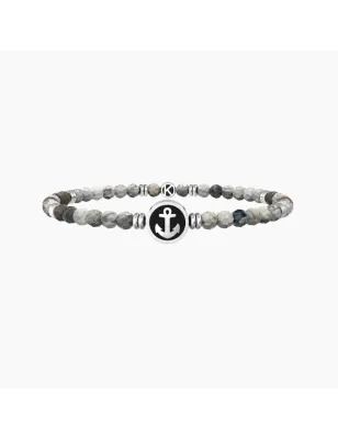 Bracciale Elastico con Pietre e Ancora Uomo Kidult - category_name - XDMG De Marchi Gianotti