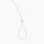 Collana Intreccio in Acciaio con Catena Diamantata Donna Kidult Collana Intreccio in Acciaio con Catena Diamantata Donna Kidult