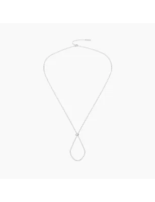 Collana Intreccio in Acciaio con Catena Diamantata Donna Kidult - category_name - XDMG De Marchi Gianotti