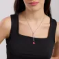 Collana Intreccio in Acciaio con Catena Diamantata Donna Kidult Collana Intreccio in Acciaio con Catena Diamantata Donna Kidult