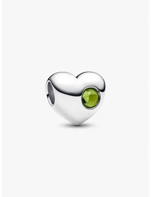 Charm Cuore con Pietra Verde Agosto Donna Pandora - category_name - XDMG De Marchi Gianotti