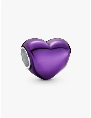 Charm Cuore Metallico Viola Donna Pandora - category_name - XDMG De Marchi Gianotti