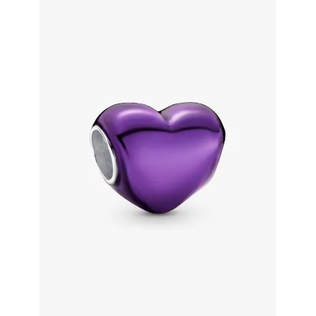 Charm Cuore Metallico Viola Donna Pandora - category_name - XDMG De Marchi Gianotti
