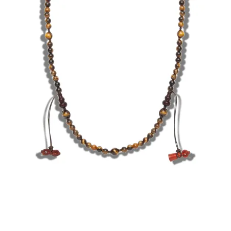 Collana Mudra Occhio Tigre Marrone NHS1600-214 Tamashii - category_name - XDMG De Marchi Gianotti