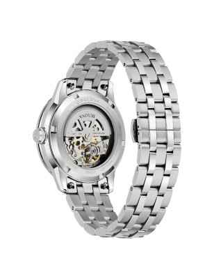 Orologio Sutton Skeleton Automatic Blue 96A331 Uomo Bulova