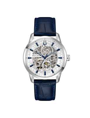 Orologio Sutton Skeleton Automatic Silver 96A330 Uomo Bulova - category_name - XDMG De Marchi Gianotti