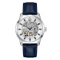 Orologio Sutton Skeleton Automatic Silver 96A330 Uomo Bulova Orologio Sutton Skeleton Automatic Silver 96A330 Uomo Bulova