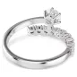 Anello Aperto Matrix Bianco mis.60 Donna Swarovski