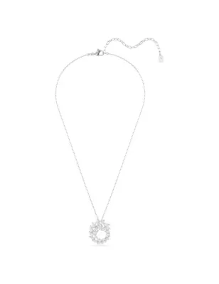 Collana Mesmera, Taglio Marquise, Bianco Placcato Rodio Swarovski