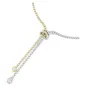 Collana a Y Hyperbola, Nodo, Bianco, Mix di Finiture Donna Swarovski Collana a Y Hyperbola, Nodo, Bianco, Mix di Finiture Donna Swarovski