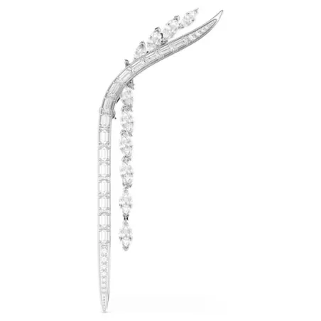 Spilla Mesmera, Bianca, Placcato Rodio Swarovski - category_name - XDMG De Marchi Gianotti