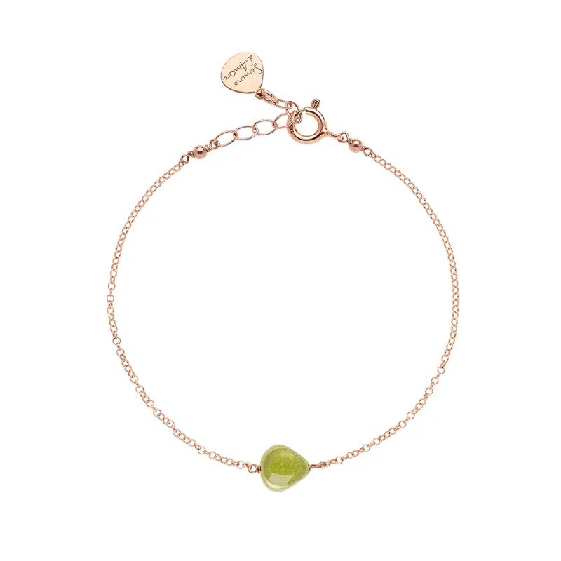 Bracciale Semino Blossom Argento Rosé Lime Gold Donna Rossoprezioso