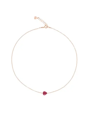 Girocollo Tourmaline Rosa Donna Rossoprezioso Semino D'Amore - category_name - XDMG De Marchi Gianotti