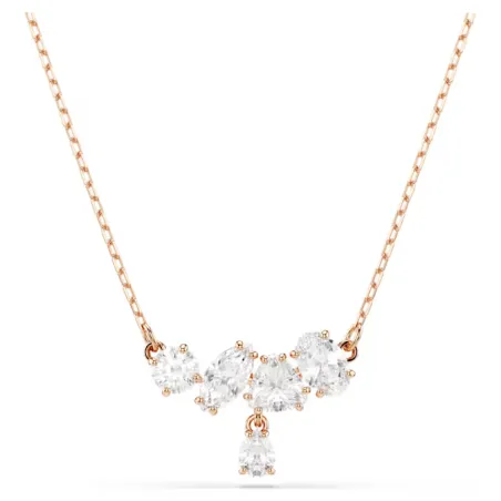 Collana Mesmera, Bianca, Finitura Oro Rosa 18K Donna Swarovski - category_name - XDMG De Marchi Gianotti