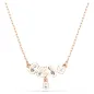 Collana Mesmera, Bianca, Finitura Oro Rosa 18K Donna Swarovski Collana Mesmera, Bianca, Finitura Oro Rosa 18K Donna Swarovski