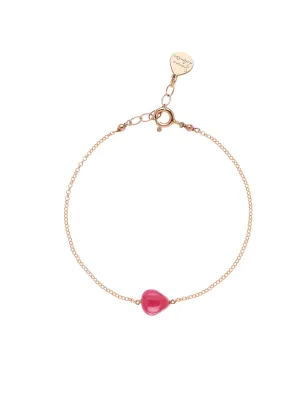 Bracciale Semino Blossom Argento Rosé Peonia Rossoprezioso Semino D'Amore - category_name - XDMG De Marchi Gianotti