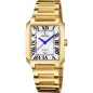 Orologio On The Square Gold Plated F20680/1 Donna Festina Orologio On The Square Gold Plated F20680/1 Donna Festina