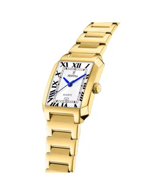 Orologio On The Square Gold Plated F20680/1 Donna Festina - category_name - XDMG De Marchi Gianotti