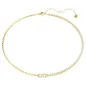 Collana Matrix, Bianca, Finitura Oro 18K Donna Swarovski Collana Matrix, Bianca, Finitura Oro 18K Donna Swarovski