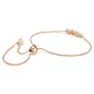 Bracciale Mesmera, Bianco, Finitura Oro Rosa 18K Donna Swarovski Bracciale Mesmera, Bianco, Finitura Oro Rosa 18K Donna Swarovski