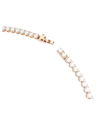 Collana Tennis Matrix, Bianca, Finitura Oro Rosa 18K Donna Swarovski - category_name - XDMG De Marchi Gianotti