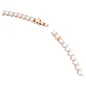 Collana Tennis Matrix, Bianca, Finitura Oro Rosa 18K Donna Swarovski Collana Tennis Matrix, Bianca, Finitura Oro Rosa 18K Donna Swarovski