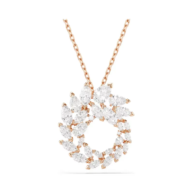 Collana Mesmera, Taglio Marquise, Finitura Oro Rosa 18K Donna Swarovski Collana Mesmera, Taglio Marquise, Finitura Oro Rosa 18K Donna Swarovski