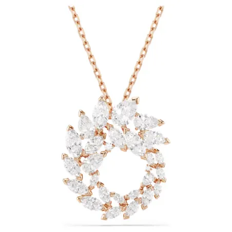 Collana Mesmera, Taglio Marquise, Finitura Oro Rosa 18K Donna Swarovski - category_name - XDMG De Marchi Gianotti