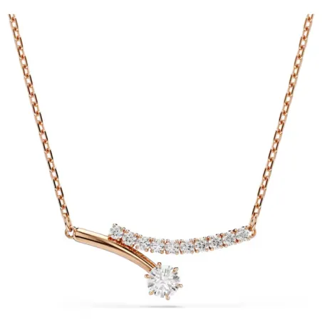Collana Matrix, Taglio Round, Finitura Oro Rosa 18K Donna Swarovski - category_name - XDMG De Marchi Gianotti