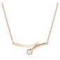 Collana Matrix, Taglio Round, Finitura Oro Rosa 18K Donna Swarovski Collana Matrix, Taglio Round, Finitura Oro Rosa 18K Donna Swarovski