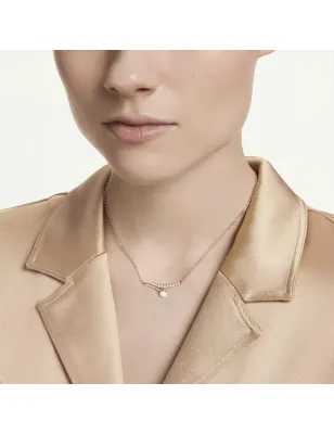 Collana Matrix, Taglio Round, Finitura Oro Rosa 18K Donna Swarovski - category_name - XDMG De Marchi Gianotti