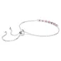 Bracciale Matrix, Rosa, Placcato Rodio Donna Swarovski Bracciale Matrix, Rosa, Placcato Rodio Donna Swarovski