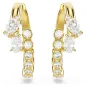 Orecchini a Cerchio Mesmera, Bianchi, Finitura Oro 18K Donna Swarovski Orecchini a Cerchio Mesmera, Bianchi, Finitura Oro 18K Donna Swarovski