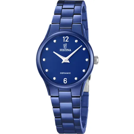 Orologio Ceramic Blue Dial F20751/5 Donna Festina - category_name - XDMG De Marchi Gianotti