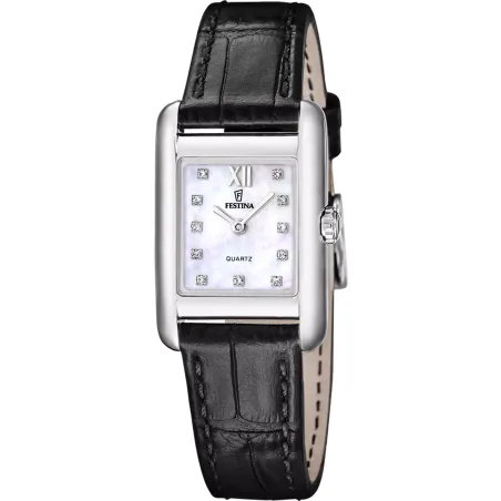 Orologio On The Square Mother of Pearl Leather F20773/3 Donna Festina - category_name - XDMG De Marchi Gianotti