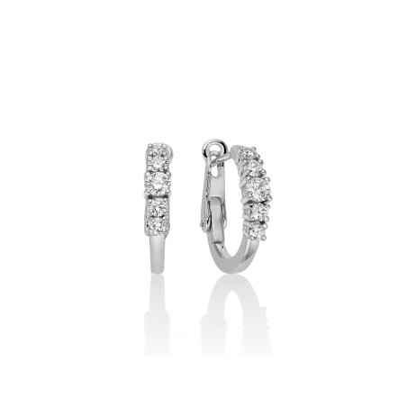 Orecchini Premium Diamonds Cerchi Oro Bianco ERD2690 Donna Miluna - category_name - XDMG De Marchi Gianotti